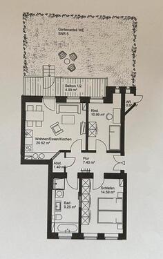 Foto - Etagenwohnung zur Miete in Leipzig