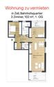 Foto - ruhige 3 Zi Wohnung Bahnhofquartier, 102m², TG, Balkon, Lift