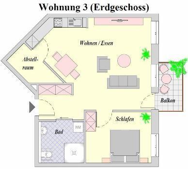 Foto - 2 Zimmer Etagenwohnung zur Miete in Herzlake