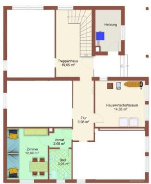 Foto - 1 Zimmer Erdgeschoßwohnung zur Miete in Oldenburg