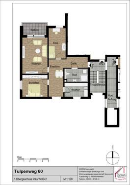 Foto - 3 Zimmer Etagenwohnung in Bielefeld