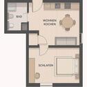 Foto - 2 Zimmer Etagenwohnung zum Kaufen in Dieburg