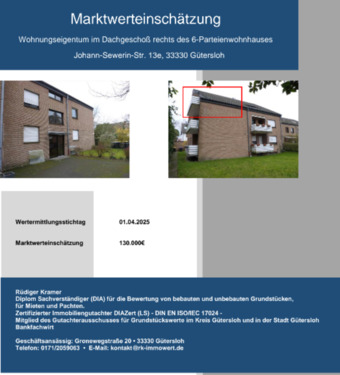 Foto - Attraktive 2-Zimmer ETW in Top-Innenstadtlage Gütersloh