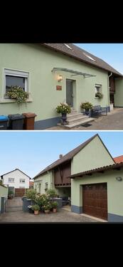 Foto - Gemütliches Einfamilienhaus mit großen Garagen und Garten