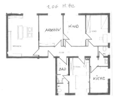 Foto - 5 Zimmer Etagenwohnung zur Miete in Coppenbrügge