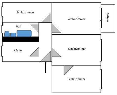 Foto - Etagenwohnung in Nauen
