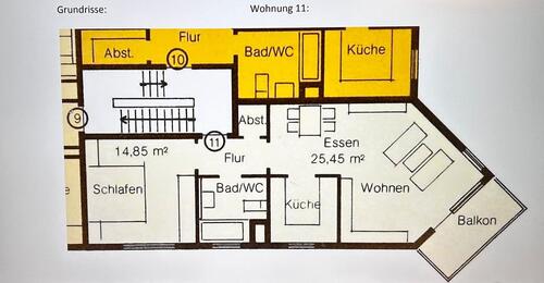 Foto - 2 Zimmer Etagenwohnung zum Kaufen in Tettnang