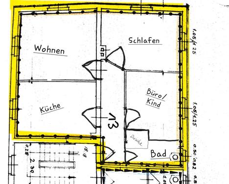 Foto - helle kernsanierte 3 Zimmer-Wohnung