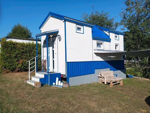 Foto - Ferienhaus am See - Tiny House auf Rädern - ganzjährig geöffnet