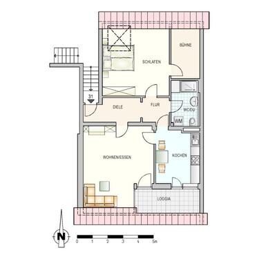 Foto - Etagenwohnung zur Miete in Ulm