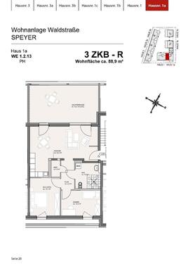 Foto - Rollstuhlgerechte Neubau 3-ZKB im Penthaus - nur mit Wohnberechtigungsschein