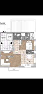 Foto - Mietwohnung Gehlenberg Obergeschosswohnug