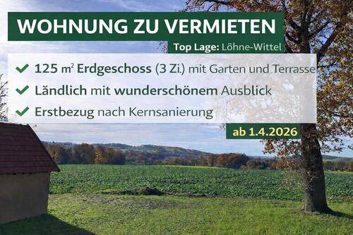 Foto - 3 Zi. Wohnung ländlich, Top Anbindung