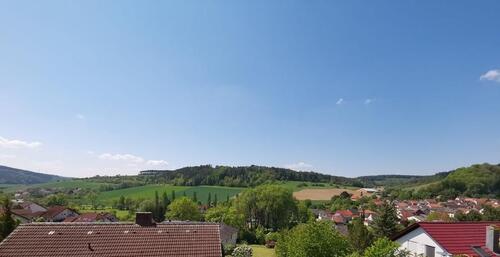 Foto - ohne Makler - Doppelhaushälfte in Oberschüpf mit tollem Ausblick