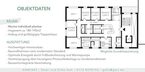 Foto - Praxisräume Büroräume - 2.250,00 EUR Kaltmiete,