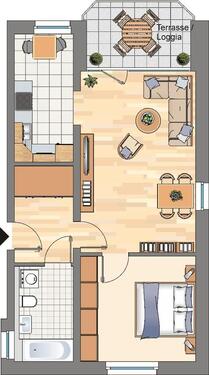 Foto - 2 Zimmer Etagenwohnung in Dortmund