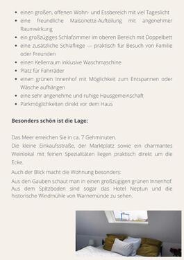 Foto - 2 Zimmer Maisonettenwohnung in Rostock