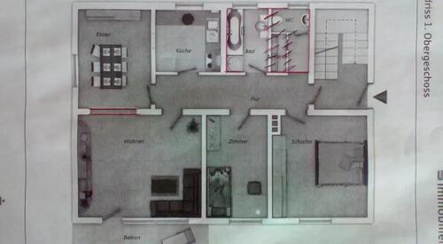 Foto - Etagenwohnung in Sprockhövel zur Miete