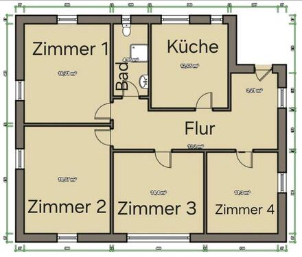 Foto - ** Noch in Renovierung ** 4 Zimmer Dachgeschosswohnung - 80qm