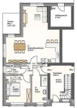 Foto - 2 Zimmer Erdgeschoßwohnung zur Miete in Sögel