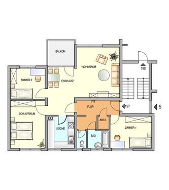 Foto - 4 Zimmer Etagenwohnung in Remscheid