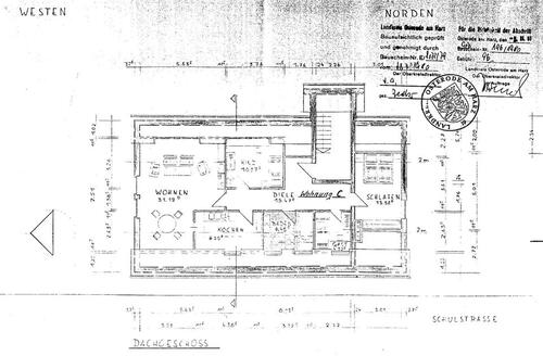 Foto - 4 Zimmer Dachgeschoßwohnung zur Miete in Bad Lauterberg im Harz