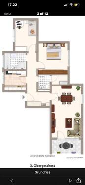 Foto - Modernisiert 3,5 Zimmer Wohnung mit Balkon