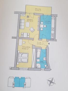 Foto - 2 Zimmer Etagenwohnung zur Miete in Zwickau