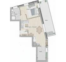 2 Zimmer Neubauwohnung mit großer Dachterrasse - Stadtnah - - Celle Altenhagen