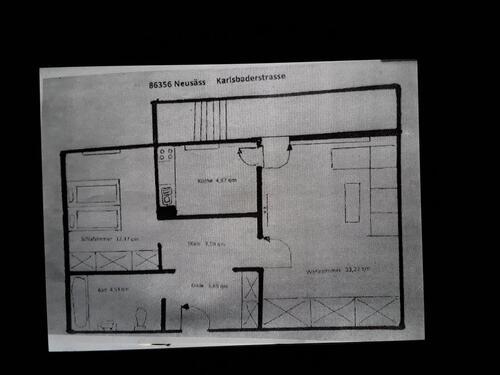 Foto - Schöne 2 ZKB,Balkon und Gartenanteil,mitten im Grünen
