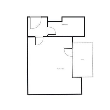 Foto - 1.5 Zimmer Dachgeschoßwohnung zur Miete in Weil der Stadt