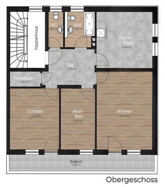 Foto - 3-Zimmer-Wohnung mit Balkon und Garage in Waldershof