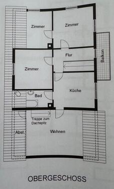 Foto - OG-Wohnung 5-Zimmer Whg zu vermieten