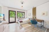 Foto - Möbliertes Wohnen mit Balkon & Parkblick #Ostend #All-in-Miete