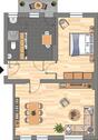 Foto - 3-Zimmer-Wohnung mit Balkon in Bremerhaven-Lehe!
