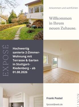 Foto - 2 Zimmer Terrassenwohnung zur Miete in Stuttgart
