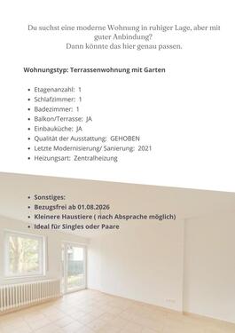 Foto - 2 Zimmer Terrassenwohnung in Stuttgart