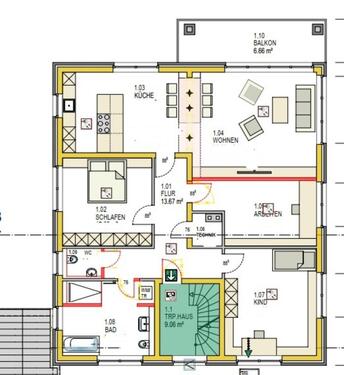 Foto - 4 Zimmer Etagenwohnung in Erkelenz