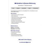 4- Zimmer- Wohnung mit Kamin in Berlin Bohnsdorf zu vermieten