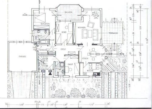 Foto - 5 Zimmer-EG-Wohnung mit Doppelgarage in Waldbüttelbrunn