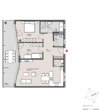 Foto - Traumhafte 3,5 Zimmer Wohnung in Berg