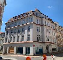 Helle 2 Zimmer Stadtmitte, Wohmzimmer im Turm, SN, ruhig, neuwertig - Schwerin