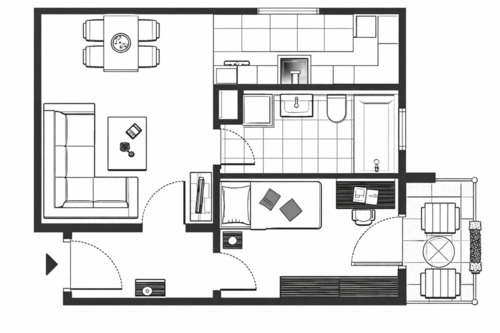 Foto - 2 Zimmer Hochparterre zur Miete in Höchstädt an der Donau