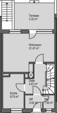 Foto - 4 Zimmer Reihenhaus zur Miete in Meppen