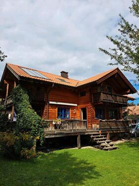 Foto - Holzblockhaus Bernau am Chiemsee zur Miete auf Zeit KFW Klasse B