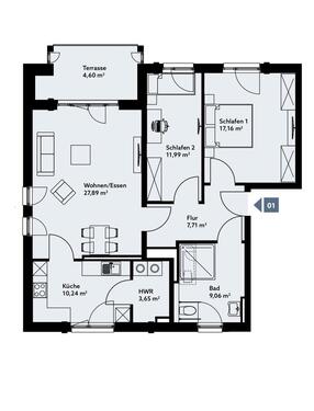 Foto - 3 Zimmer Etagenwohnung zur Miete in Bremen