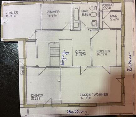 Foto - 5 Zimmer Etagenwohnung zur Miete in Außernzell