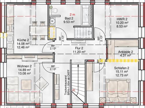 Foto - Etagenwohnung zur Miete in Spelle