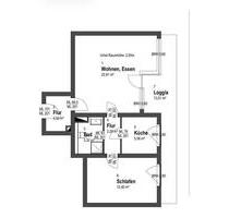 2-Zimmer-Wohnung in Düsseldorf Niederkassel