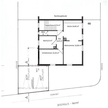 Foto - 2,5 Zimmer Wohnung Zentral - 650,00 EUR Kaltmiete,